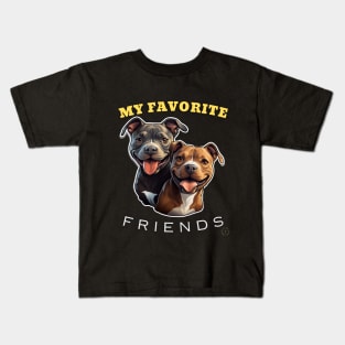 pitbulls Kids T-Shirt